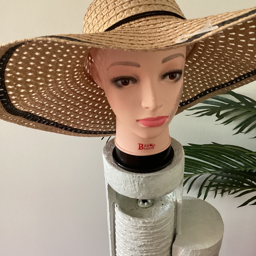 Wide Rim Straw Hat